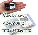 Vandens kokybės nustatymas